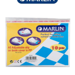Marlin A5 Slipon Plastic Book Covers 50 micron