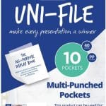 Marlin A4 File Pockets Sleeves 10's