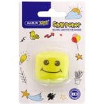 Marlin Kids 2 Hole Sharpener With Container Yellow
