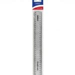 Marlin Flexible 30cm Ruler Clear