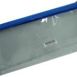 Marlin Clear PVC 23cm Pencil Bag Blue Zip 23cm x 11cm
