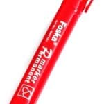 Foska Red Permanent Marker