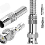 Securnix RG59 4 Pack Screw Spring BNC Connectors