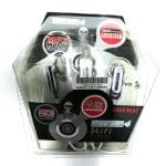 Geeko Silver And Blue Accents In-Ear Earphones