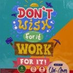 Marlin Kids Precut A4 Don’t Wish For Work Book Cover 5 pack