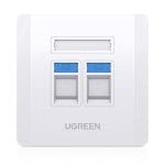 uGreen Dual Wall Socket internet LAN and Telephone