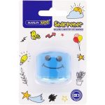 Marlin Kids 2 Hole Sharpener With Container Blue