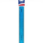 Marlin Flexible 30cm Ruler Blue