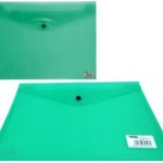 Marlin A4 Green Carry Folder with Stud