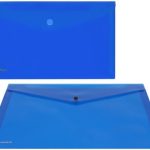 Marlin A4 Blue Carry Folder with Stud