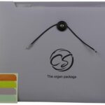 Brainware 8 Compartment Expanding File Organiser Purple