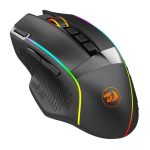 REDRAGON Enlightment 19000DPI RGB Wireless Gaming Mouse - Black - Image 2